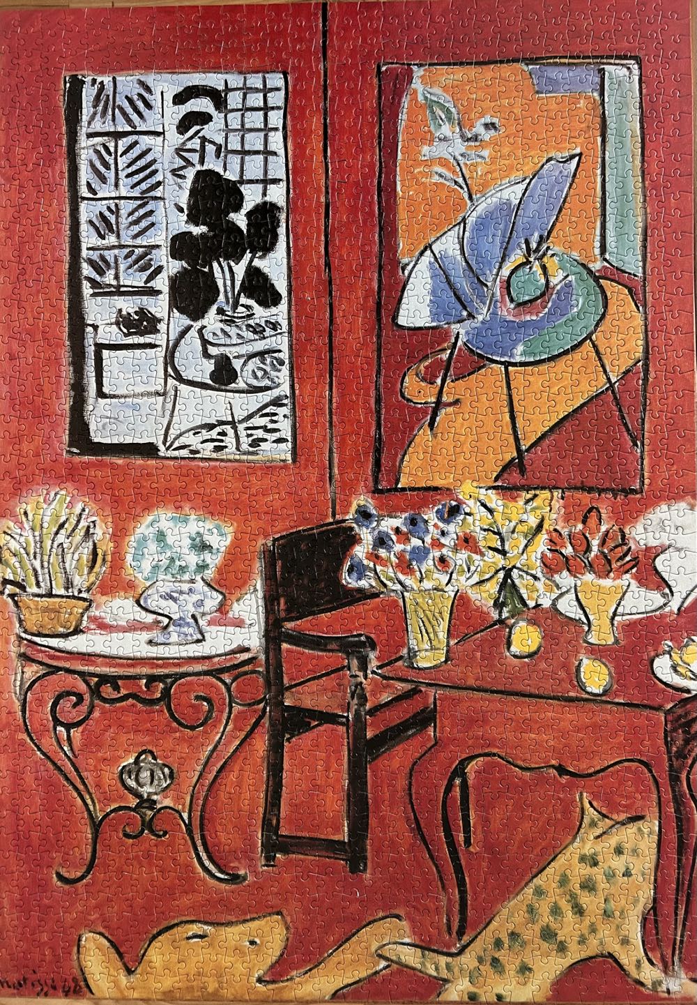 The Red Room - Oils - Nathan puzzle collectible [Barcode 3254775522930] - Main Image 2