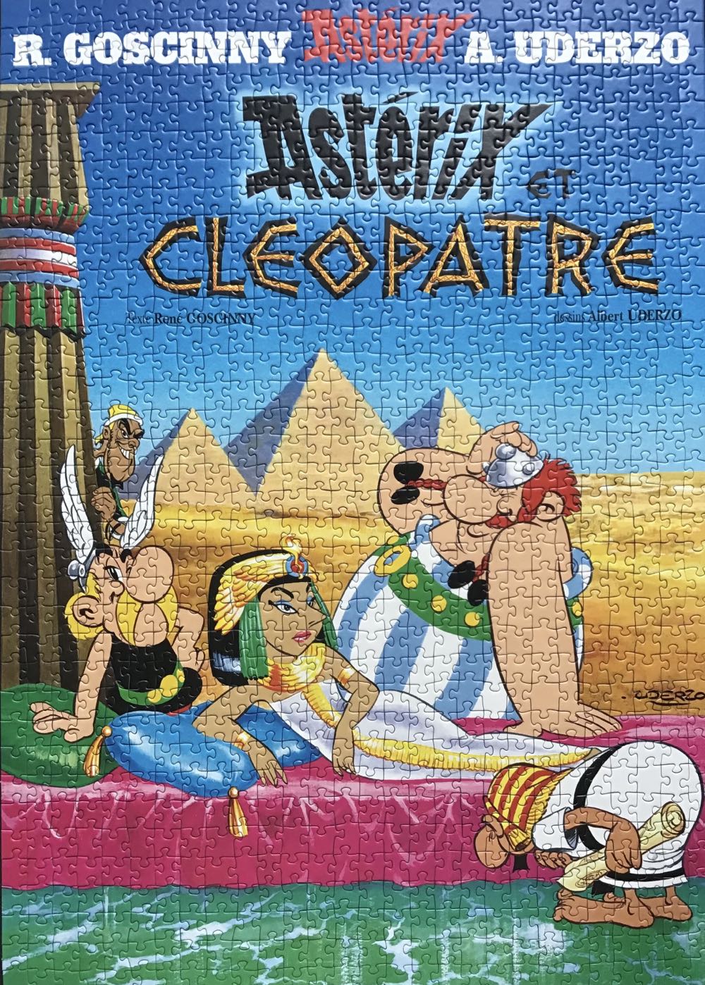 Asterix & Cleopatra - Nathan puzzle collectible [Barcode 4005556873258] - Main Image 2