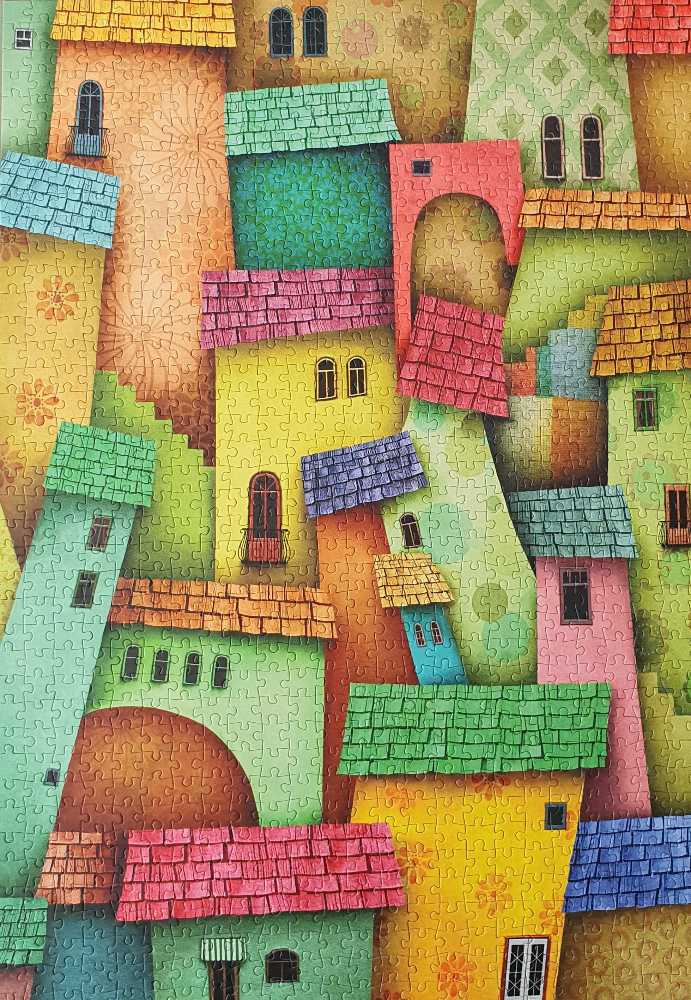 Joyful Houses - Enjoy Puzzle puzzle collectible - Main Image 2