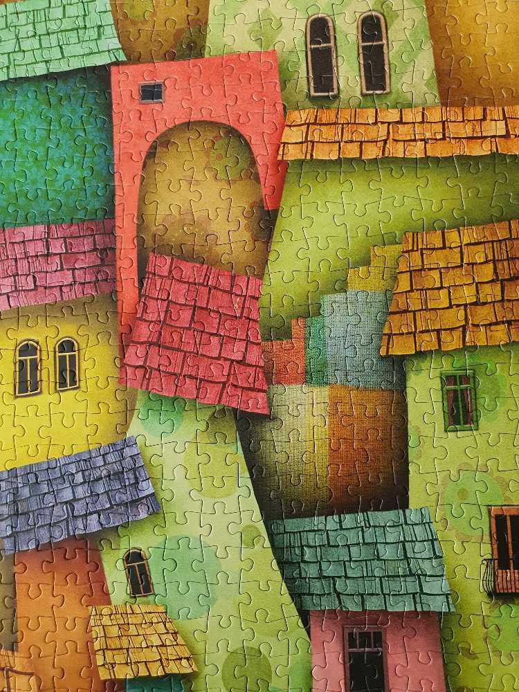 Joyful Houses - Enjoy Puzzle puzzle collectible - Main Image 3