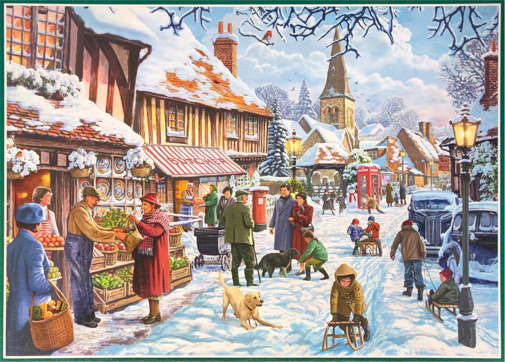 Seasonal Cheer - Falcon de luxe puzzle collectible [Barcode 8710126111918] - Main Image 2