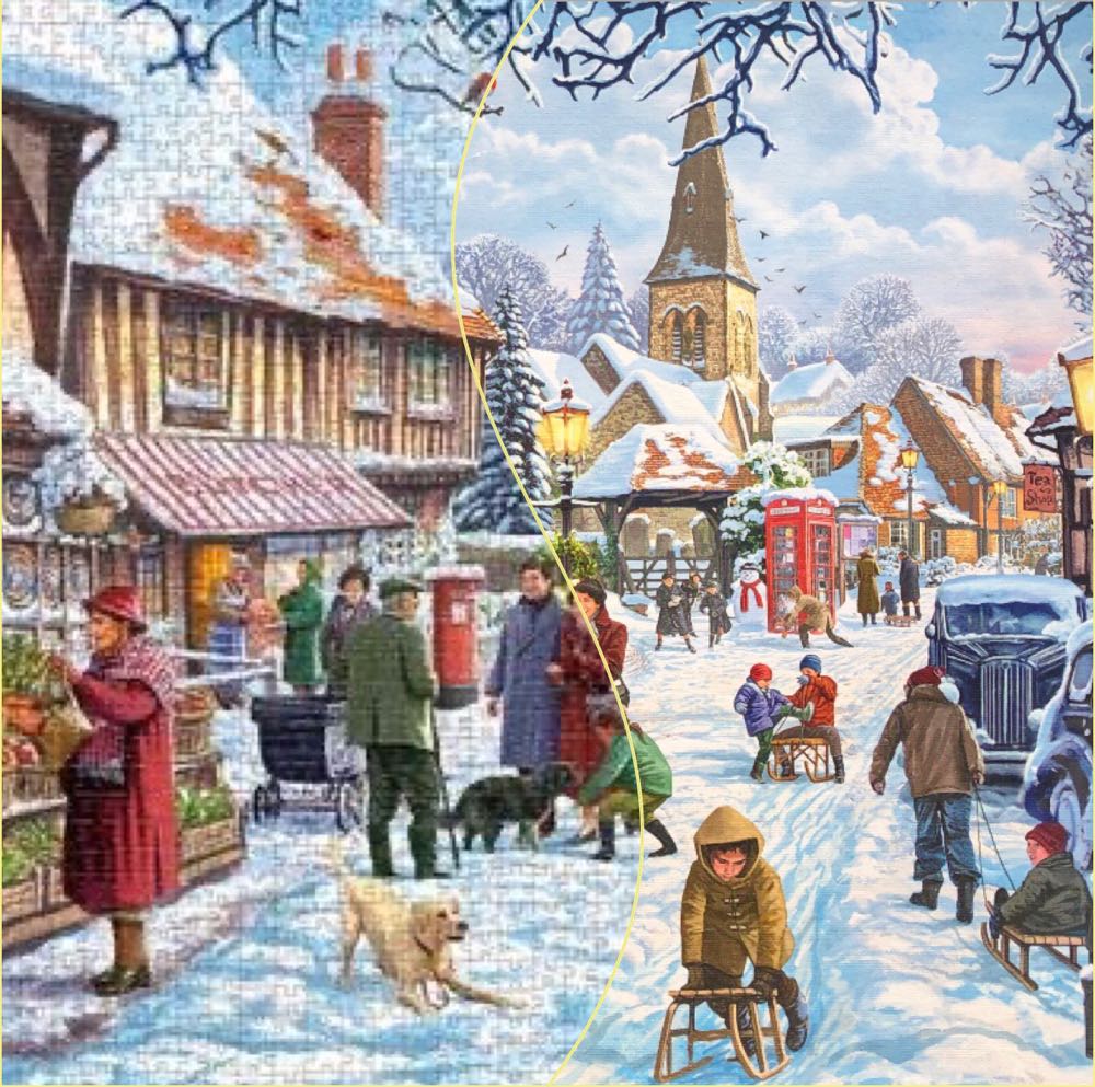 Seasonal Cheer - Falcon de luxe puzzle collectible [Barcode 8710126111918] - Main Image 4