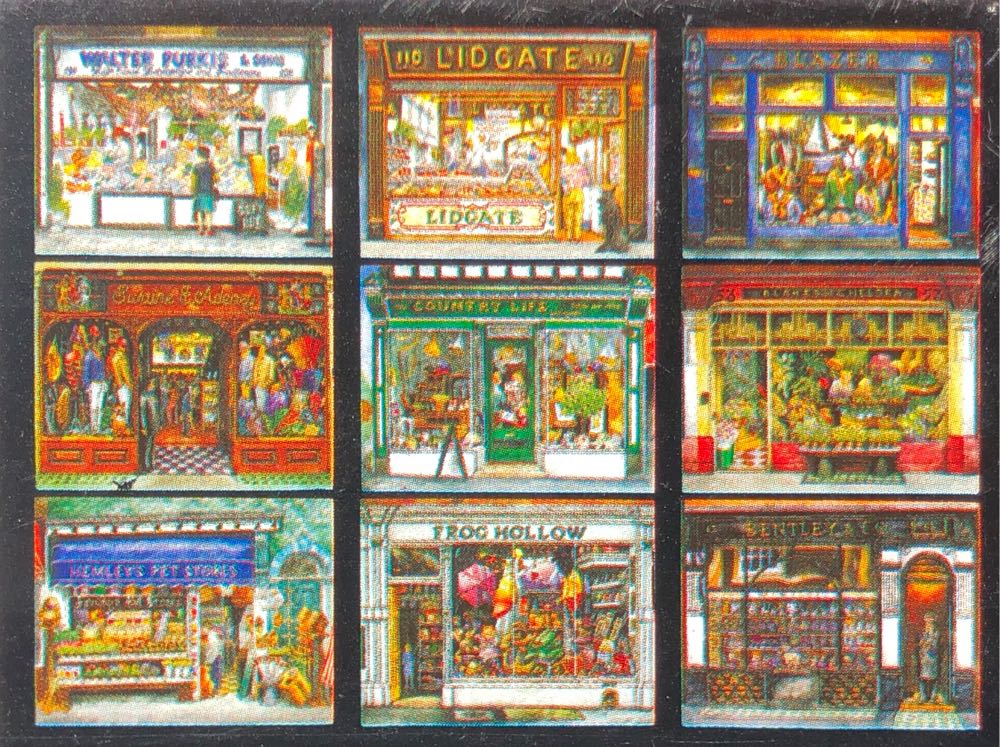 Window Shopping - WHSMITH puzzle collectible [Barcode 000375229228] - Main Image 2