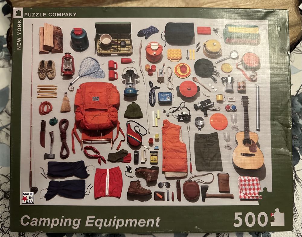 Camping Equipment - New York Puzzle Company puzzle collectible [Barcode 819844010959] - Main Image 2