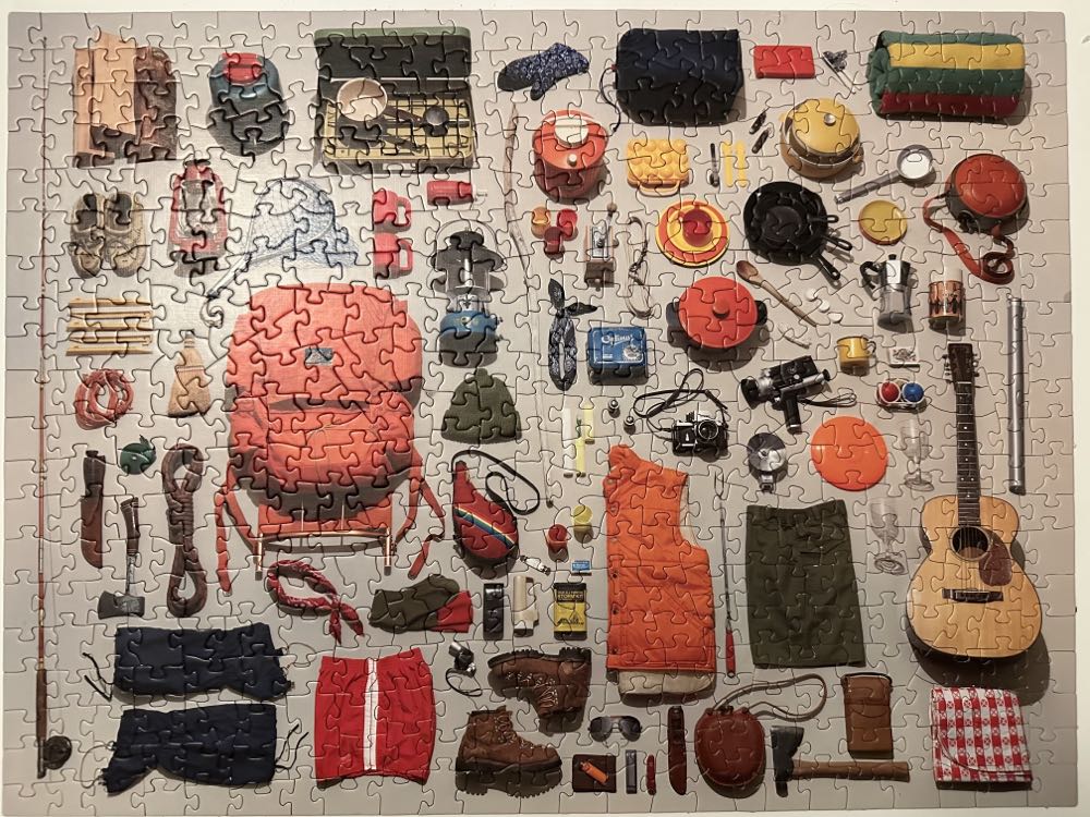 Camping Equipment - New York Puzzle Company puzzle collectible [Barcode 819844010959] - Main Image 3