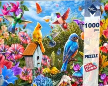 Birds & Flowers - Huadada puzzle collectible - Main Image 2