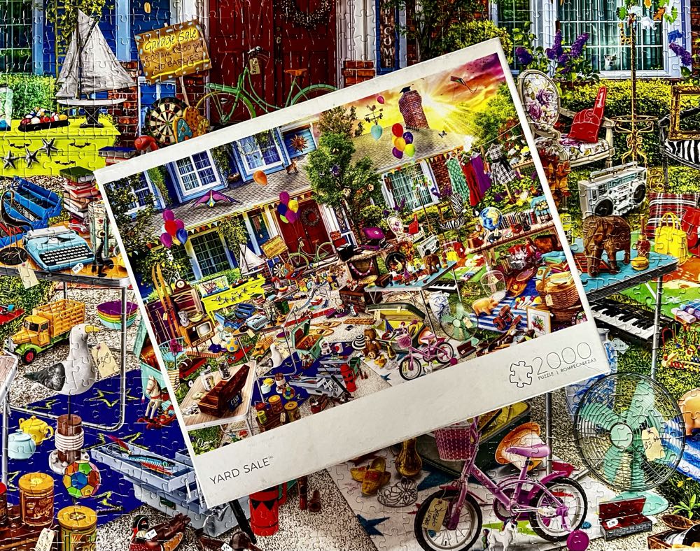 Yard Sale - Buffalo Games & Puzzles puzzle collectible [Barcode 079346023011] - Main Image 2