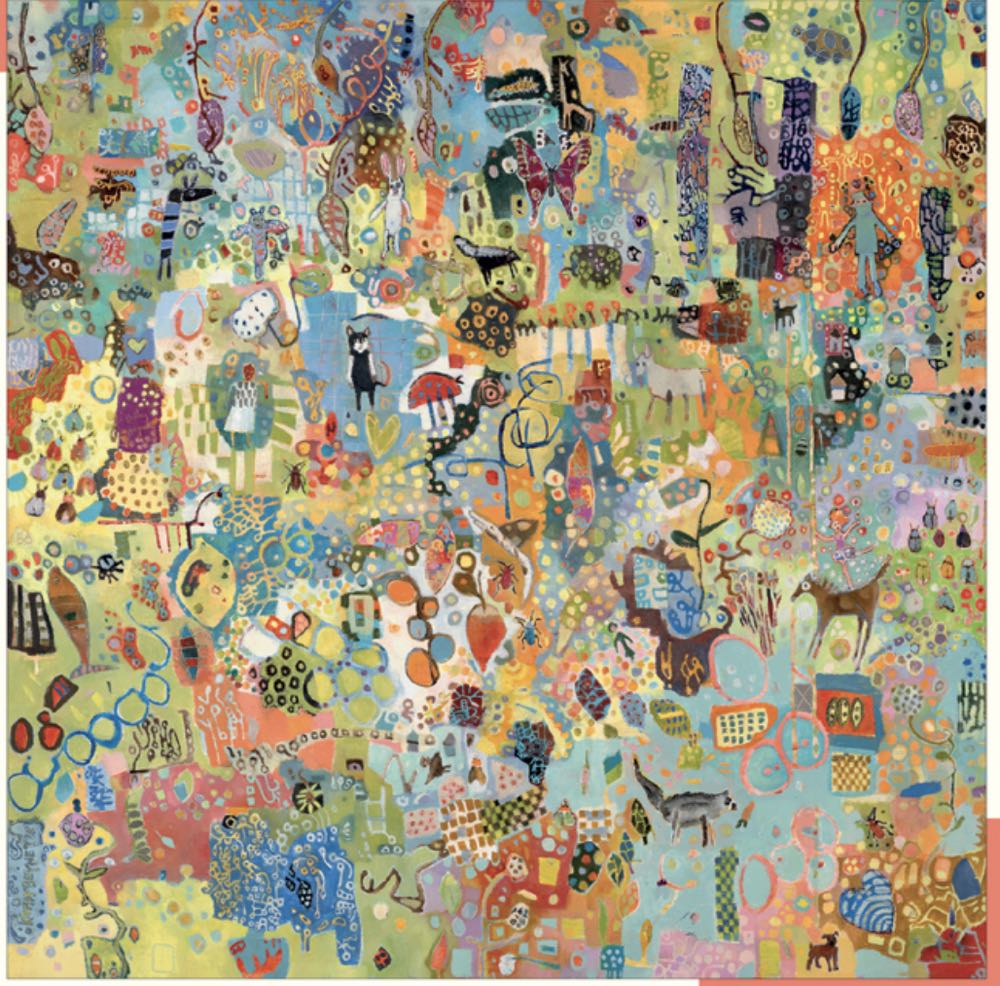 Morning-SOLD - Pomegranate puzzle collectible [Barcode 9780764972065] - Main Image 2