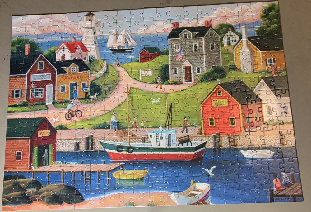 Gone Fishin - Ravensbuger puzzle collectible - Main Image 2