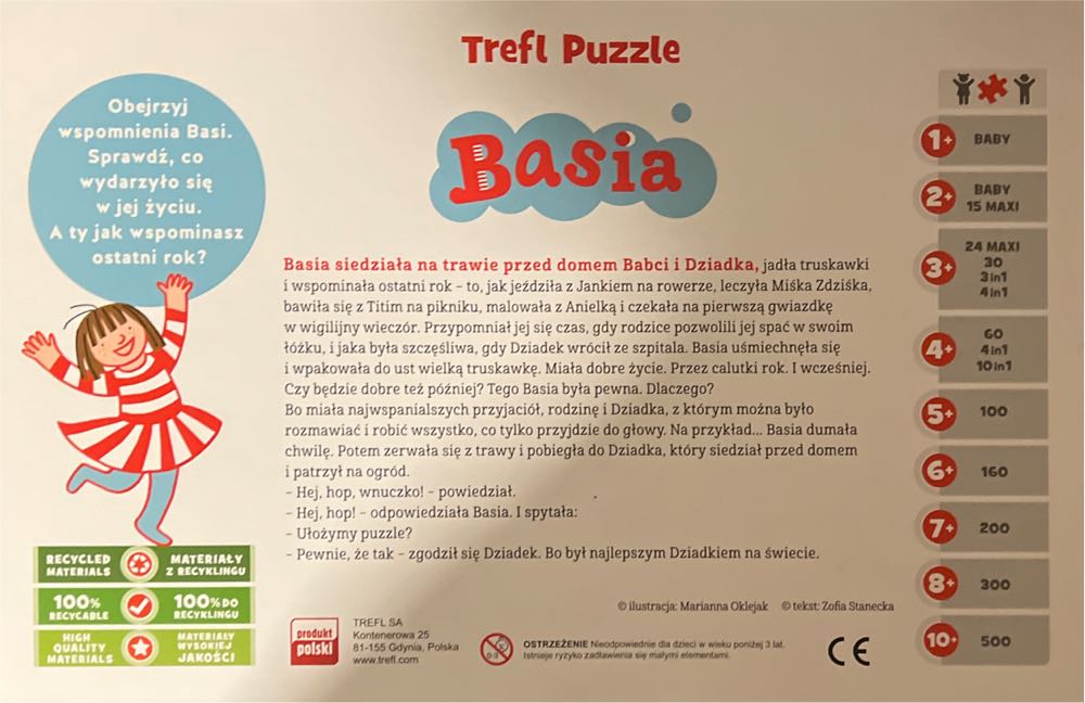 Happy Day By Basia - Trefl puzzle collectible [Barcode 5900511230093] - Main Image 2