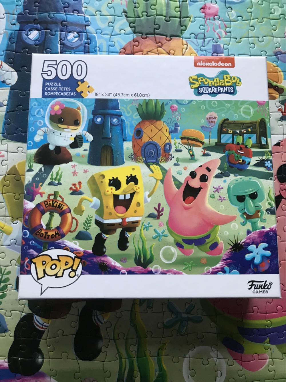 Spongebob Squarepants - Funko puzzle collectible [Barcode 889698708852] - Main Image 4