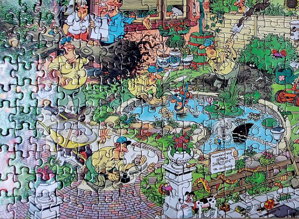 All Dug Up! 19027 - Jumbo puzzle collectible [Barcode 8710126190272] - Main Image 2