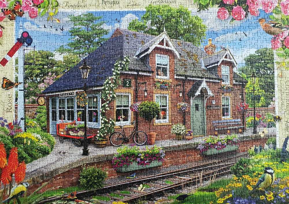 Railway Cottage (v) Cheryl - Ravensburger puzzle collectible - Main Image 2