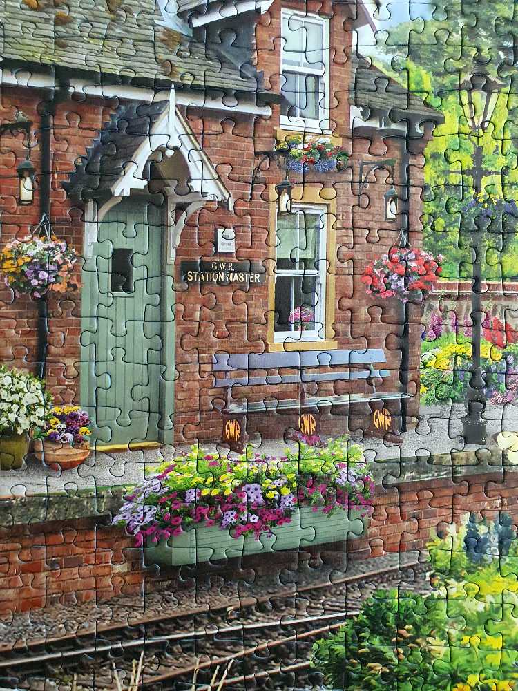 Railway Cottage (v) Cheryl - Ravensburger puzzle collectible - Main Image 3
