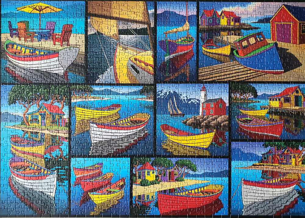 On The Water - Ravensburger puzzle collectible - Main Image 2