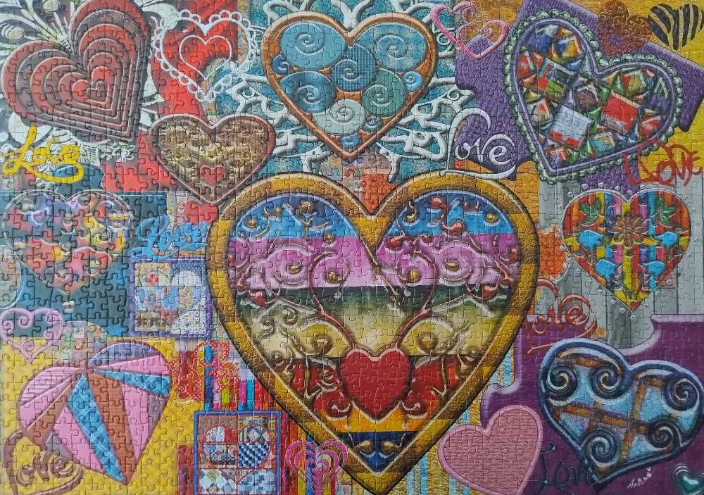 Hearts Of Glass - JaCaRou puzzle collectible - Main Image 2