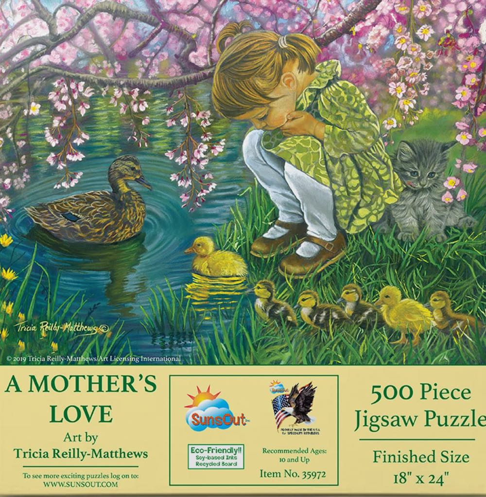 A Mother’s Love - SunsOut puzzle collectible [Barcode 796780359727] - Main Image 2