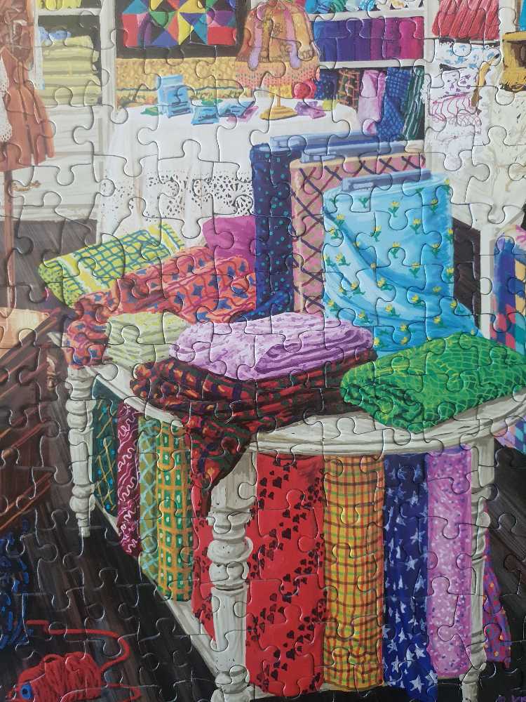 Sewing Store Companions - SunsOut puzzle collectible - Main Image 4