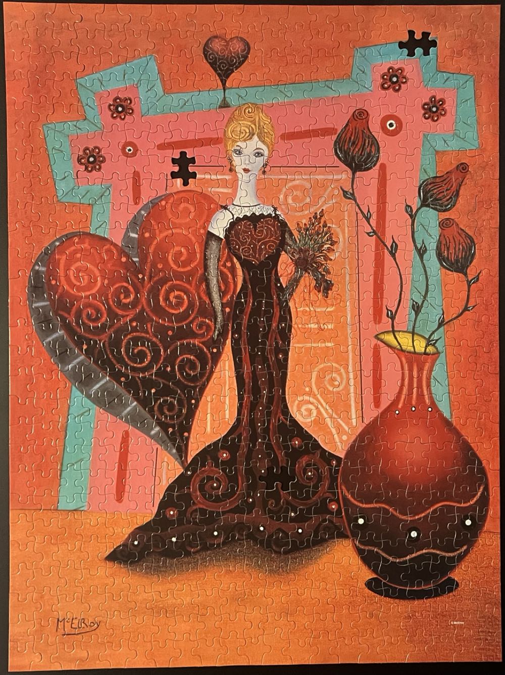 Barbie Artist Series McElroy - 703, 10/4/24 - Mattel Puzzles puzzle collectible [Barcode 074299426209] - Main Image 2