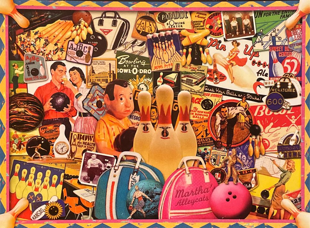 Lucky Strike! Retro Remix - Ceaco puzzle collectible [Barcode 021081023542] - Main Image 2