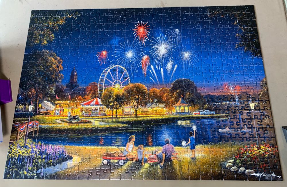 Star Spangled - Ravensbuger puzzle collectible [Barcode 4005556148752] - Main Image 2