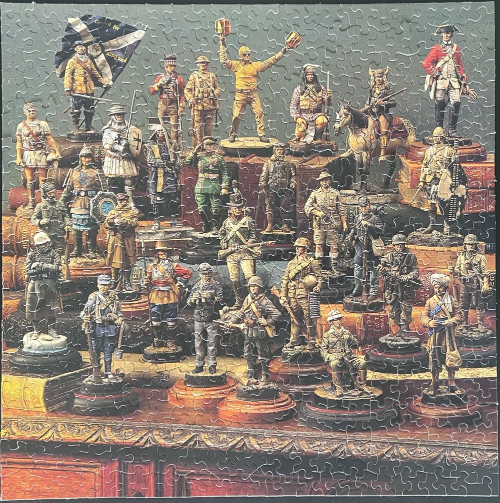 Military Miniatures - 865, 6/10/25 - Springbok - A Hallmark Company puzzle collectible - Main Image 2