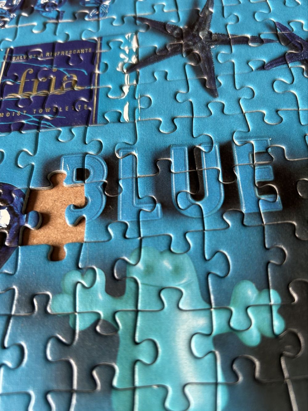Tilk Brilliant Blue 500 Teile Brandora - HEYE puzzle collectible [Barcode 4001689290092] - Main Image 3