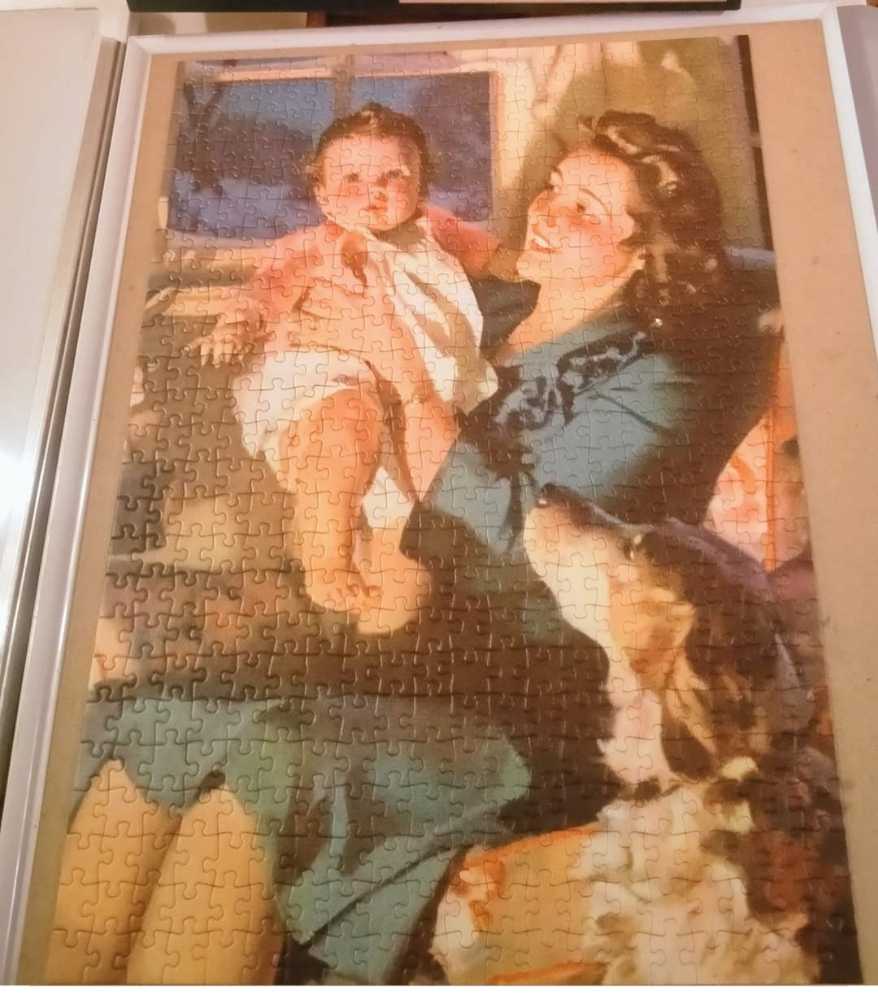 Moeder En Dochter  - Falcon de luxe puzzle collectible - Main Image 2