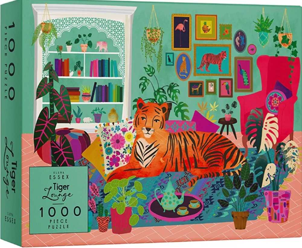Tiger Lounge - Elena Essex puzzle collectible [Barcode 094000004571] - Main Image 1