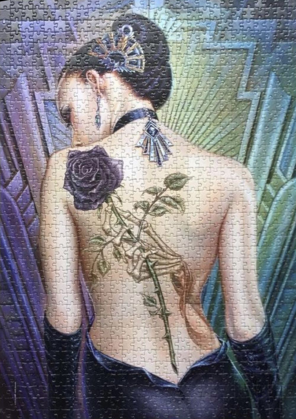 Rose De Folies 🟦 - Clementoni puzzle collectible [Barcode 8005125934201] - Main Image 3