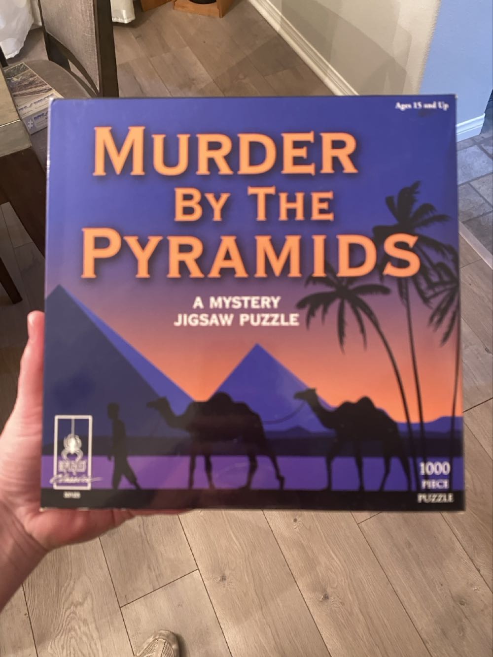 Murder By The Pyramids - Bepuzzled puzzle collectible [Barcode 023332331239] - Main Image 2