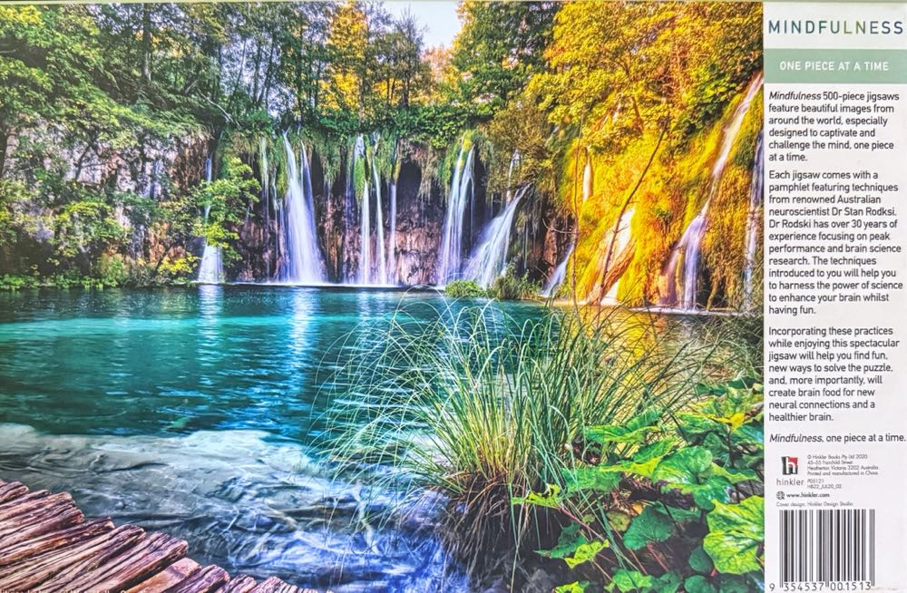 Mindfulness : Lagoon - Hinkler puzzle collectible [Barcode 9354537001513] - Main Image 3