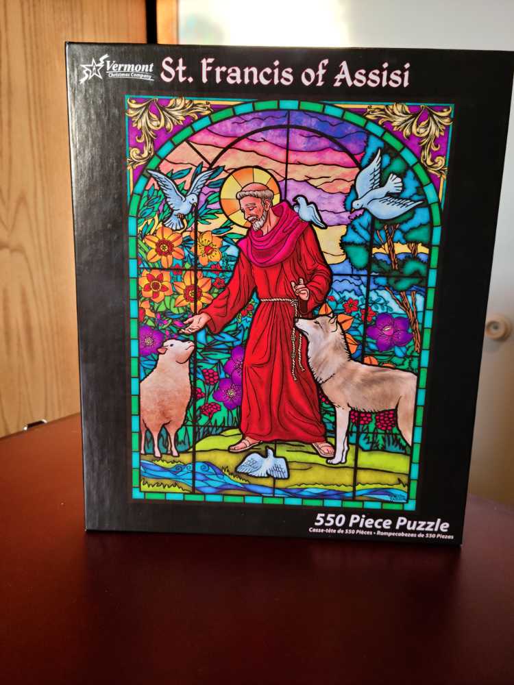 St. Francis Of Assisi  - Vermont Christmas Company 🇺🇸 puzzle collectible [Barcode 819273023230] - Main Image 2