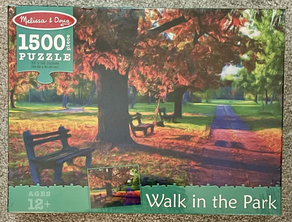 Walk In The Park - Melissa & Doug puzzle collectible [Barcode 000772090933] - Main Image 2