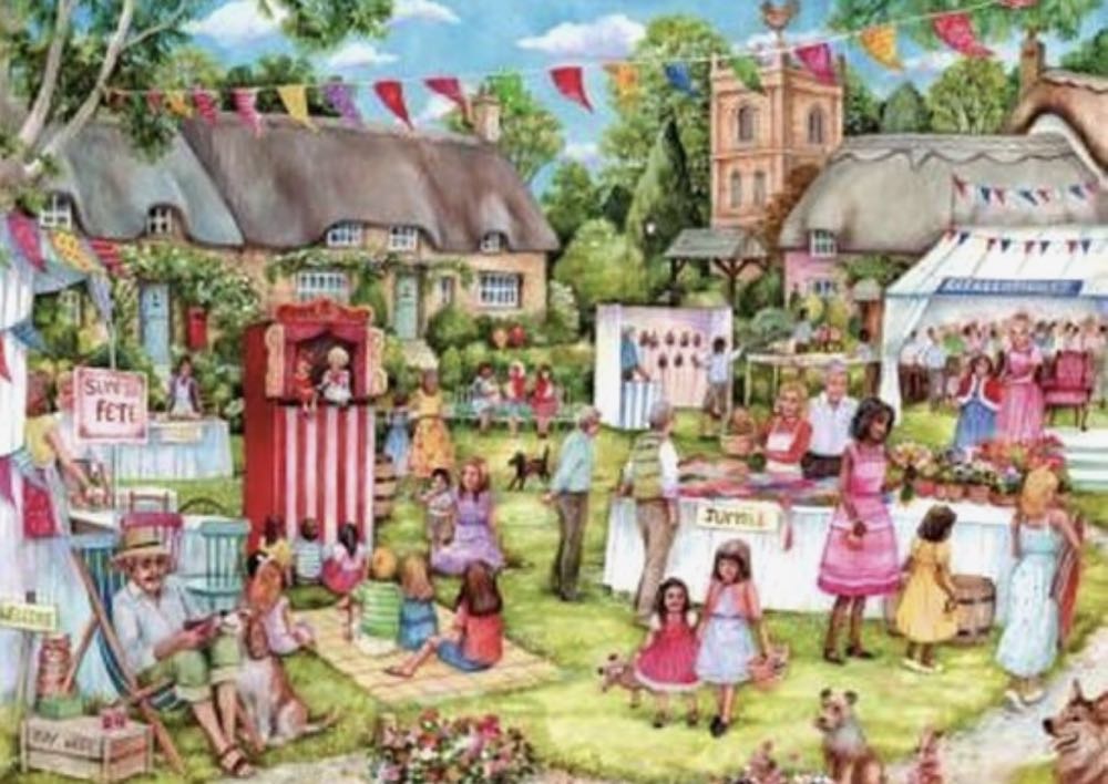 Vintage Fair (Rianneke) - Gibsons puzzle collectible [Barcode 8723120619328] - Main Image 3