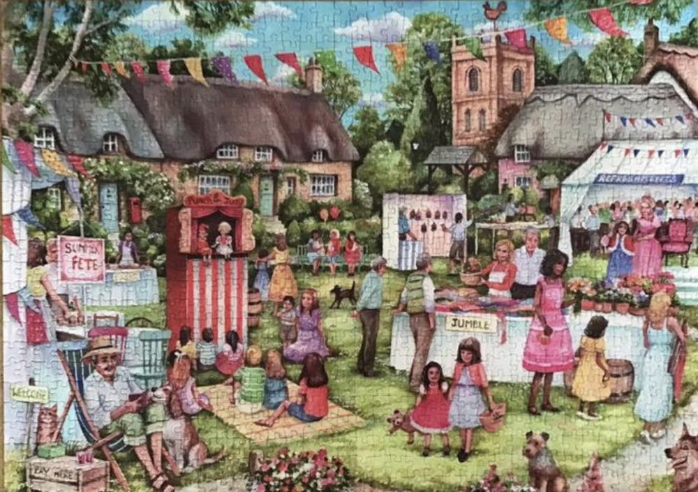 Vintage Fair (Rianneke) - Gibsons puzzle collectible [Barcode 8723120619328] - Main Image 4