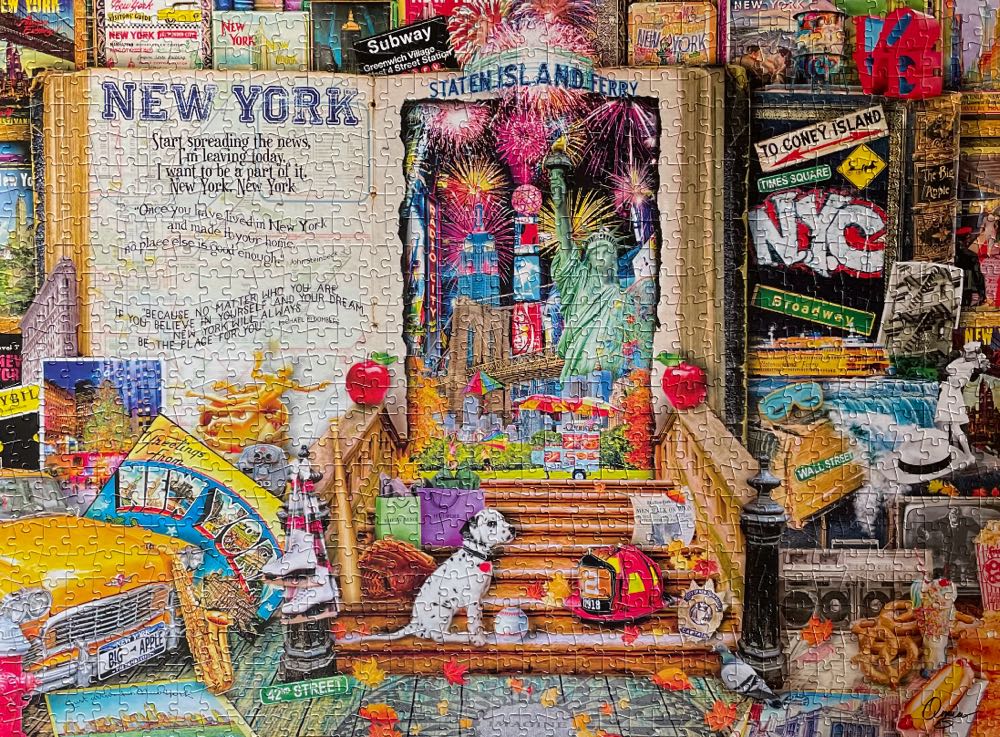 Life Is An Open Book - New York - Buffalo puzzle collectible - Main Image 2
