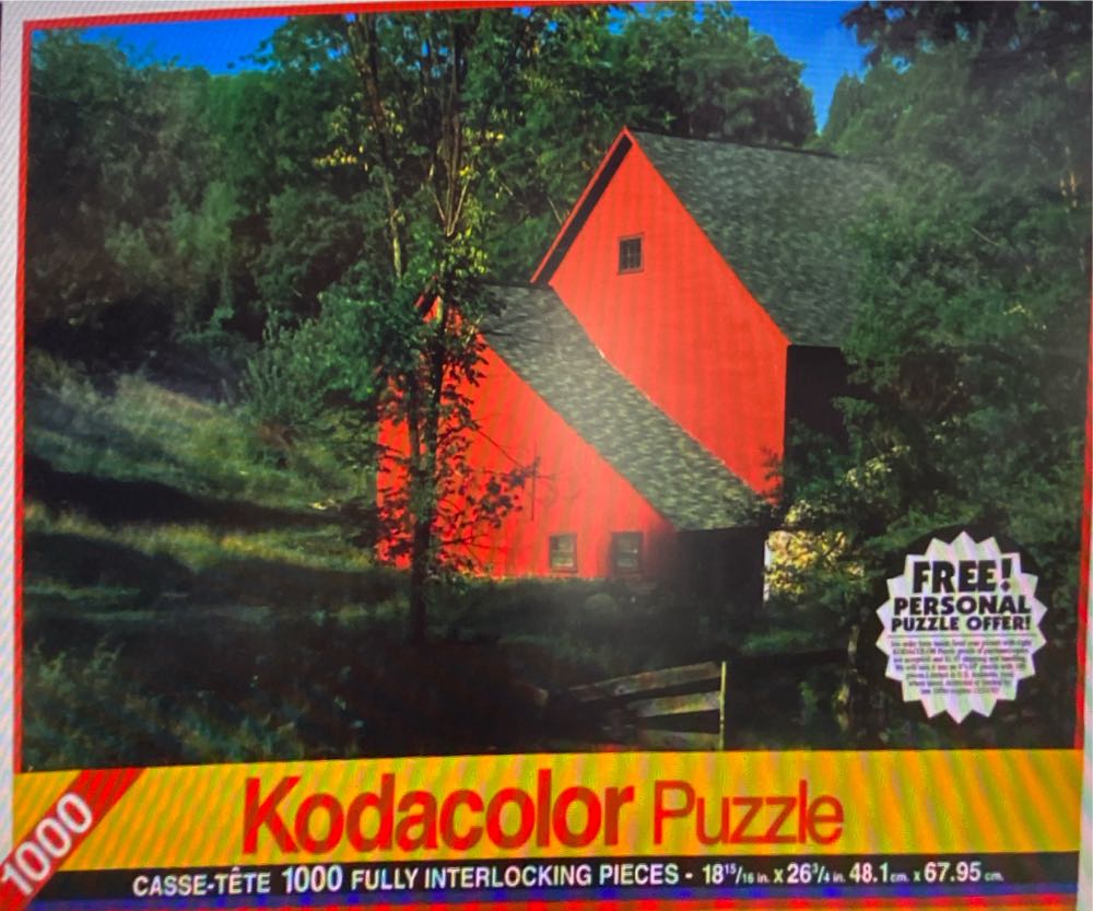 Kodacolor - Nearing Pomfret, VT - Kodacolor puzzle collectible [Barcode 072348777777] - Main Image 2