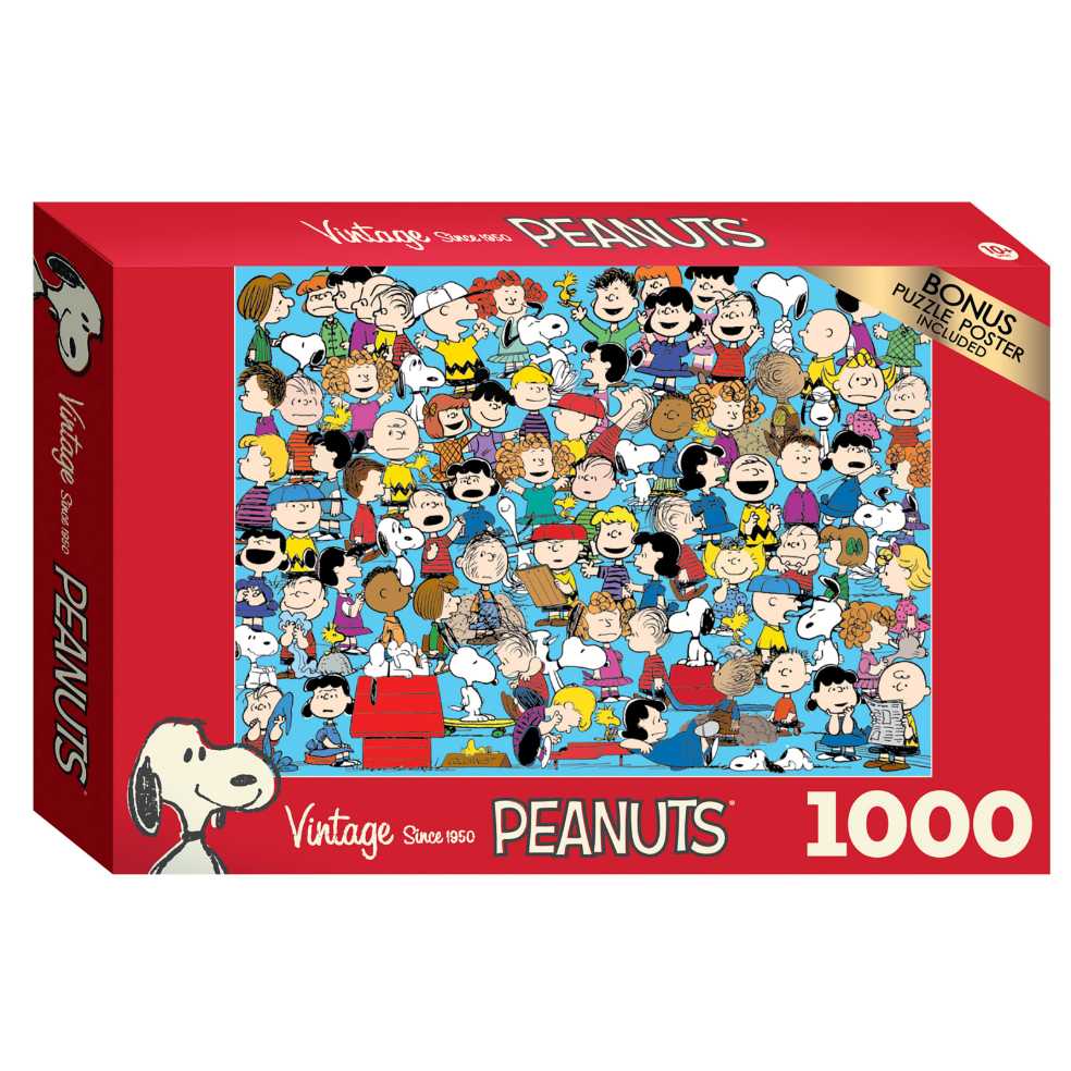 Cast Of Characters Peanuts  - Roseart puzzle collectible [Barcode 4895145436335] - Main Image 2