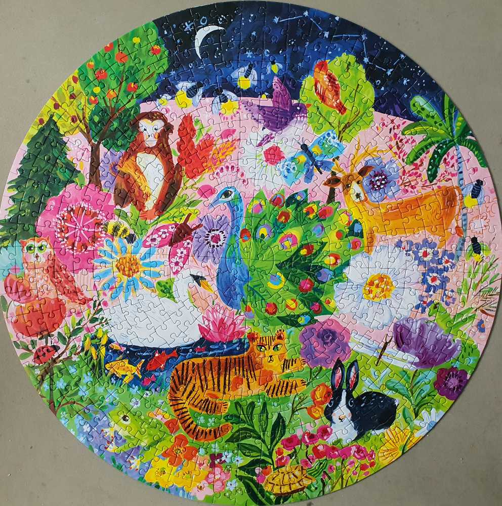 Garden Sanctuary  - Eeboo puzzle collectible [Barcode 689196513138] - Main Image 2