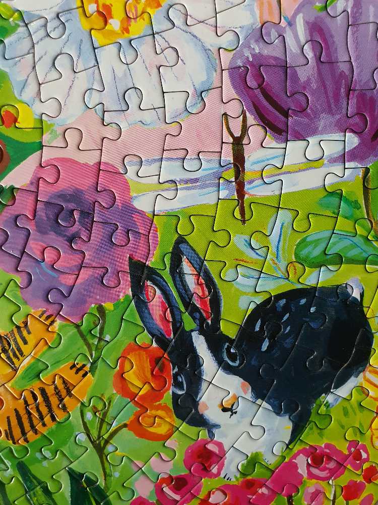 Garden Sanctuary  - Eeboo puzzle collectible [Barcode 689196513138] - Main Image 3