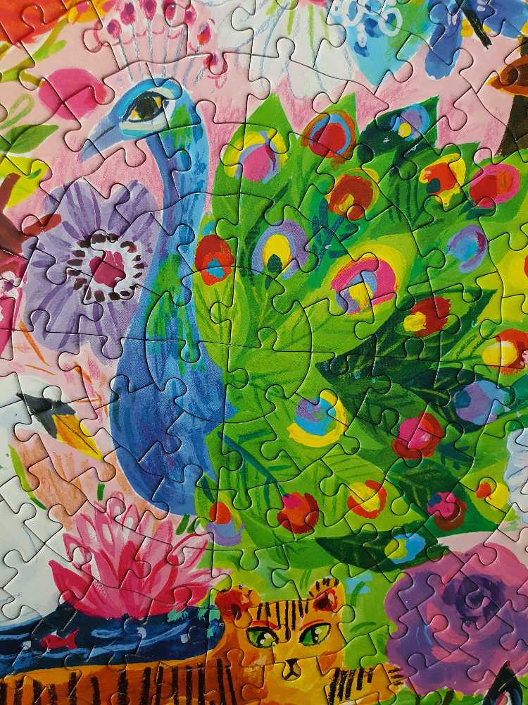 Garden Sanctuary  - Eeboo puzzle collectible [Barcode 689196513138] - Main Image 4