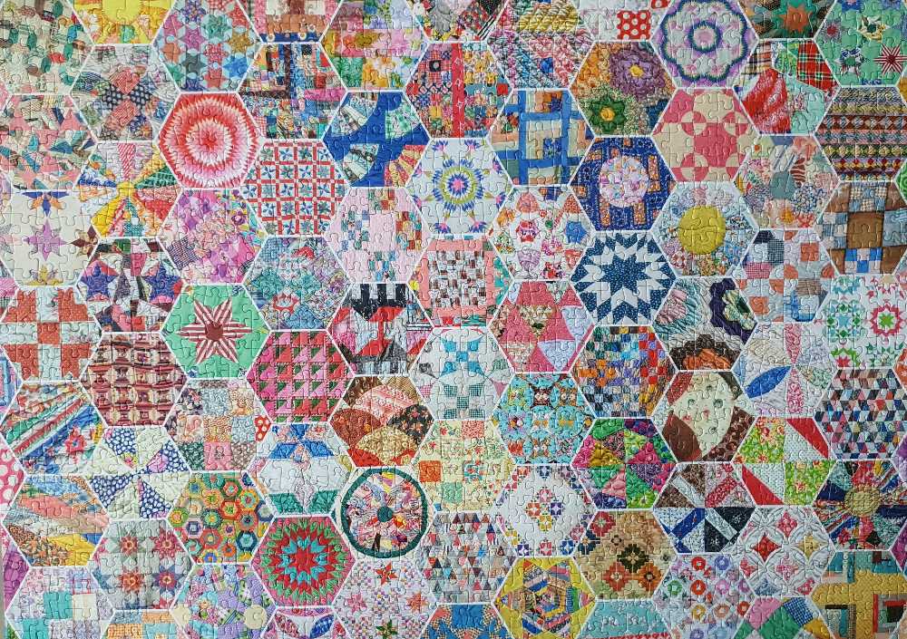 American Patchwork Quilt - Schmidt puzzle collectible [Barcode 4001504573843] - Main Image 2