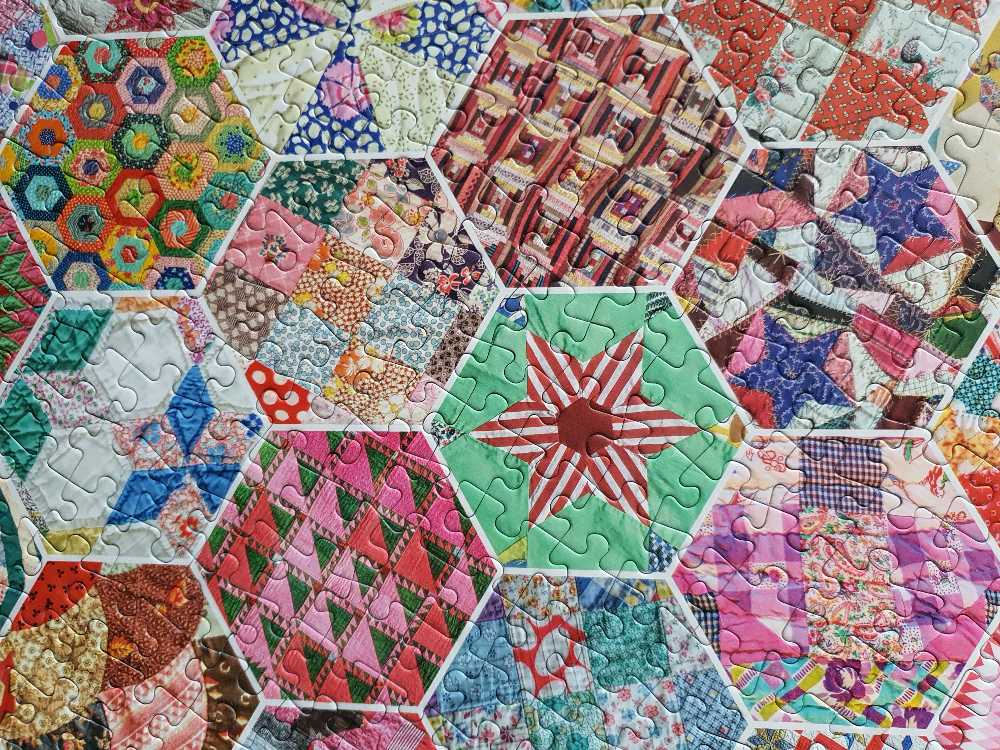 American Patchwork Quilt - Schmidt puzzle collectible [Barcode 4001504573843] - Main Image 3