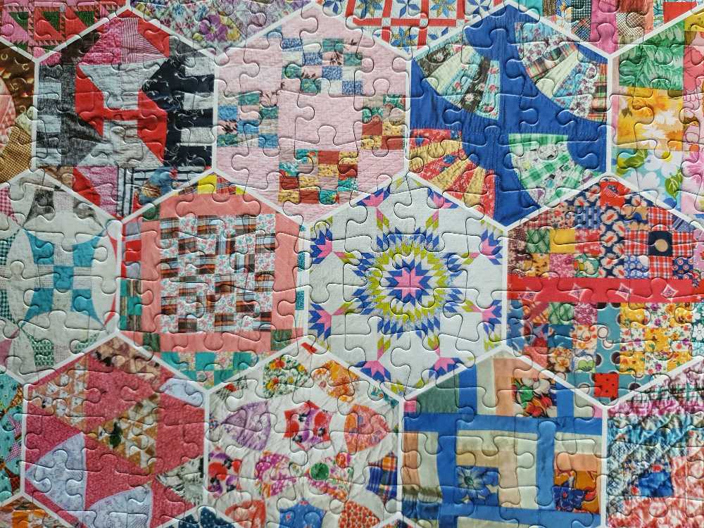 American Patchwork Quilt - Schmidt puzzle collectible [Barcode 4001504573843] - Main Image 4