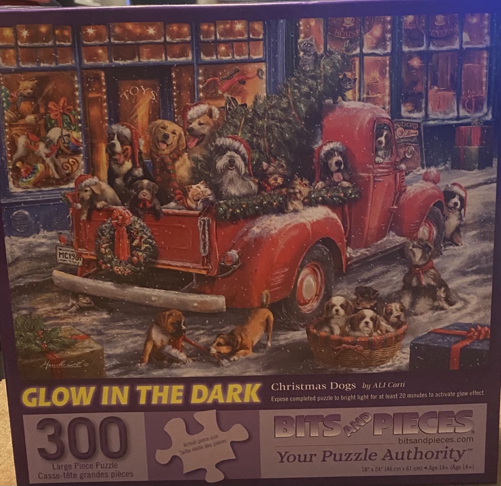 Christmas Dogs BAC - Christmas puzzle collectible [Barcode 192949074768] - Main Image 2