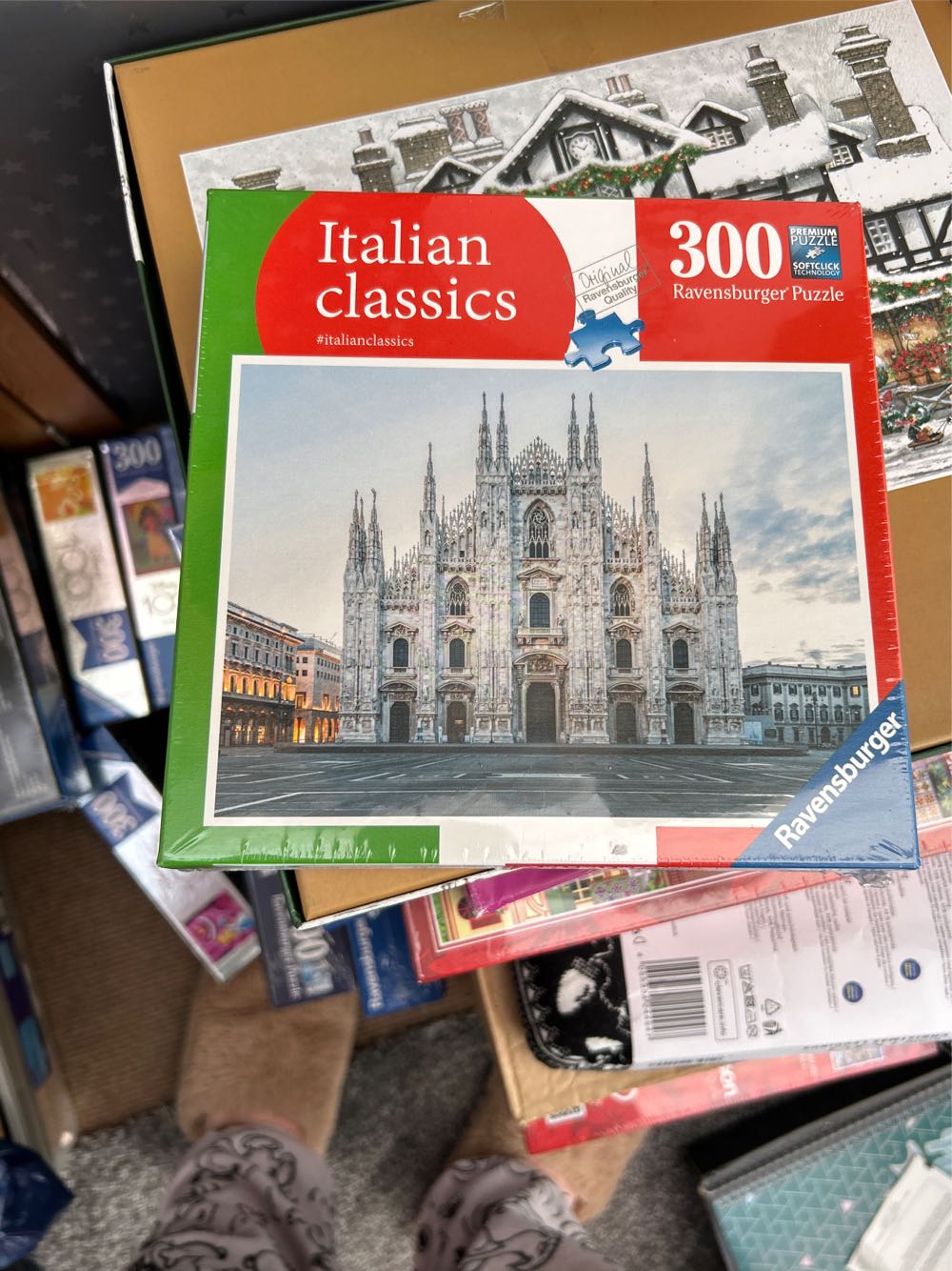 Butterfly And Clematis Forest