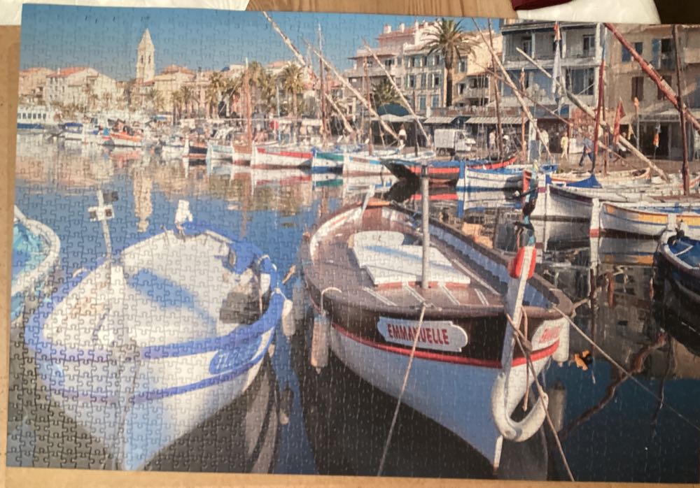 Harbour,Sanary-sur-Mer,Frankreich - Jumbo puzzle collectible [Barcode 8710126170427] - Main Image 2