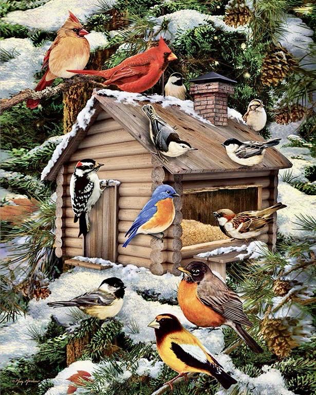 Christmas Cat stamps (NIB)