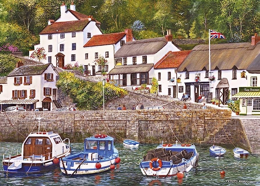 Lynmouth - Gibsons puzzle collectible [Barcode 5012269061055] - Main Image 2